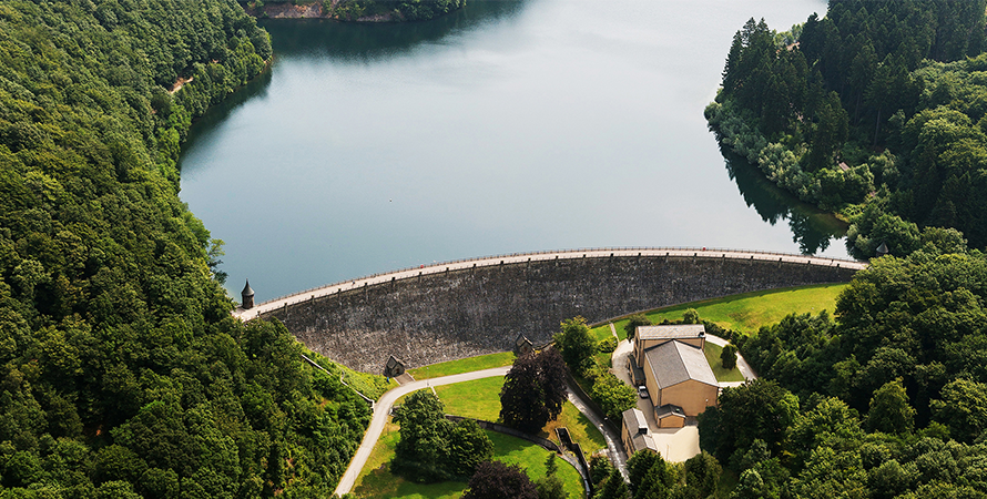 Talsperre kommunales Wassermanagement